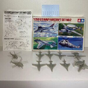 Tamiya 1:350 U.S. Navy Aircraft Set No.2 Item 78009 – Assembled